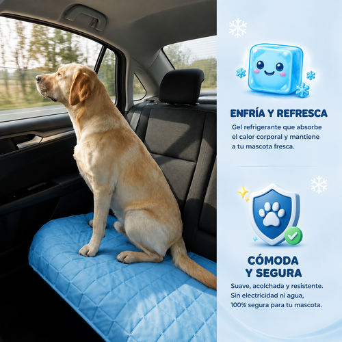 Alfombra refrigerante para mascotas