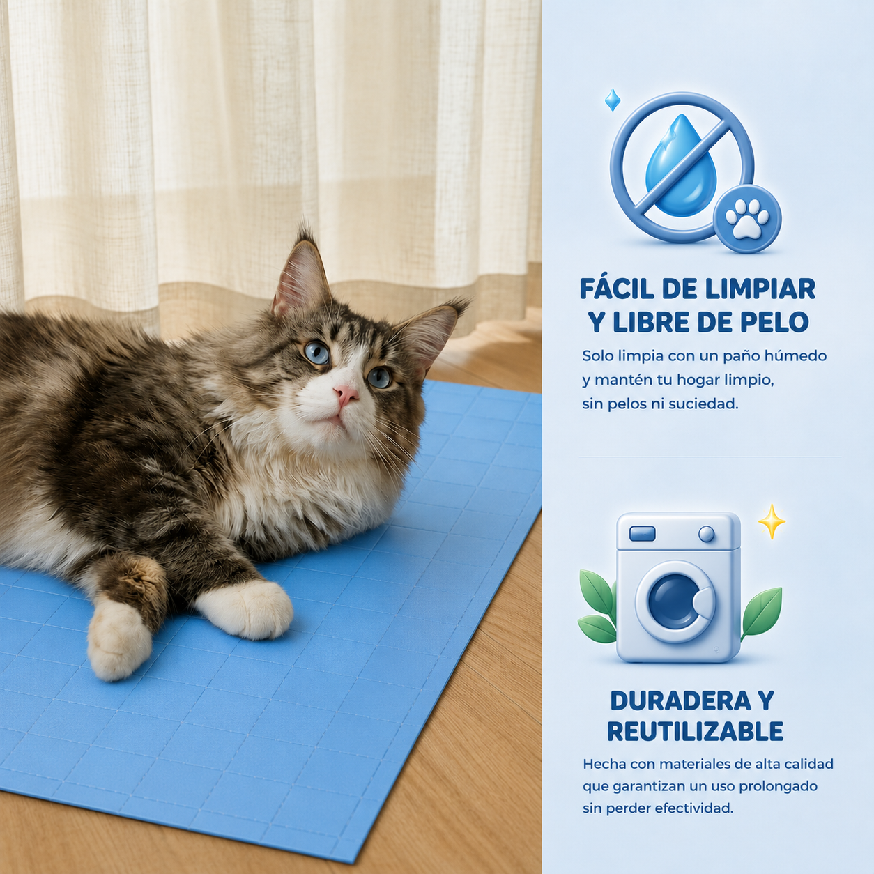 Alfombra refrigerante para mascotas